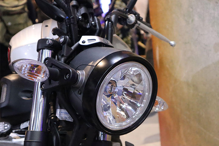 Yamaha RX100 गोल हेडलैंप यूनिट