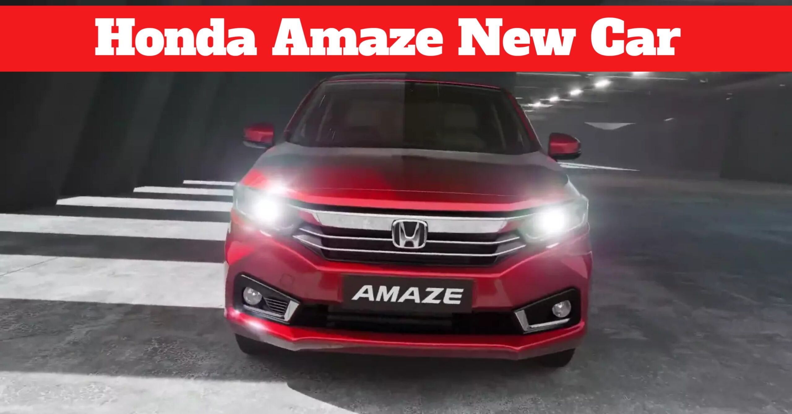 Honda Amaze New Car